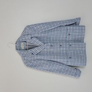 APPLESEED'S Blaser Blue Plaid Size 10